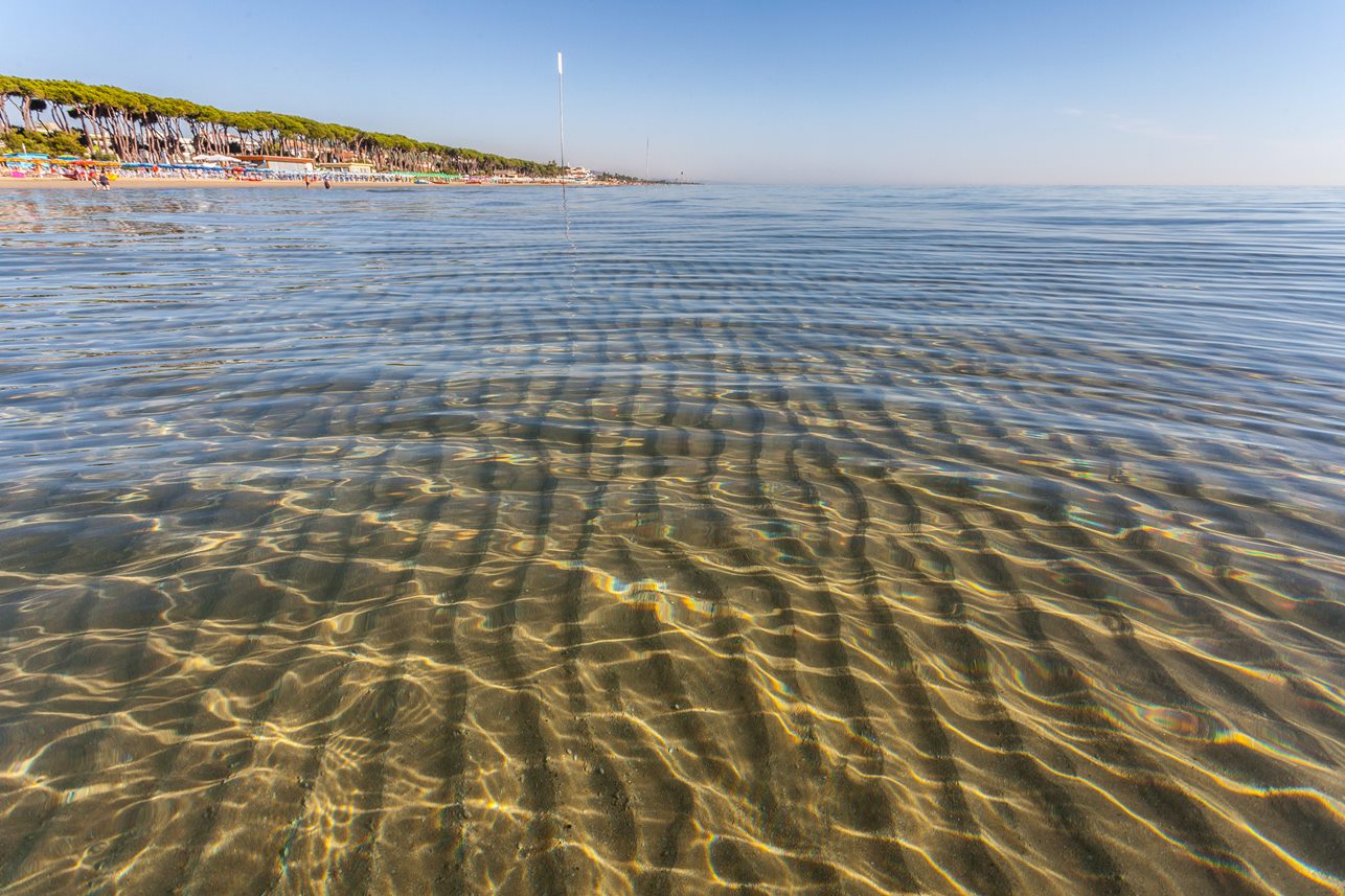 Mare di Pineto — acqua cristallina